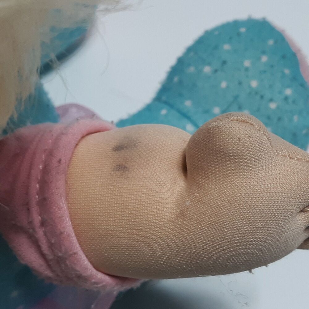 Cabbage Patch Kids Doll 2011 Sittin Pretty Lil Dreamer Blonde Blue Eyes Soft - Picture 11 of 11